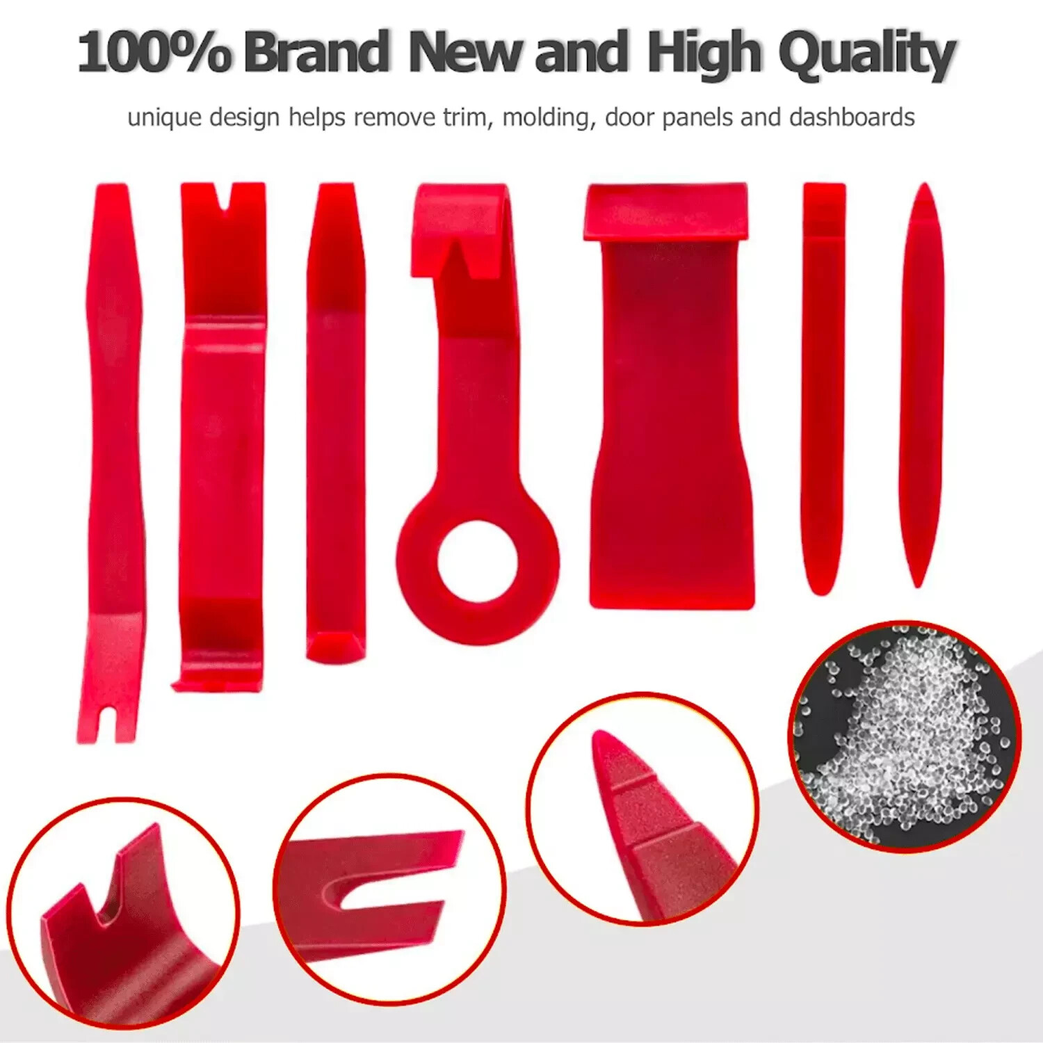 13pcs Plastic Trim Removal Pry Tool Set for Car Radio Panel Door Dash Clip Kit