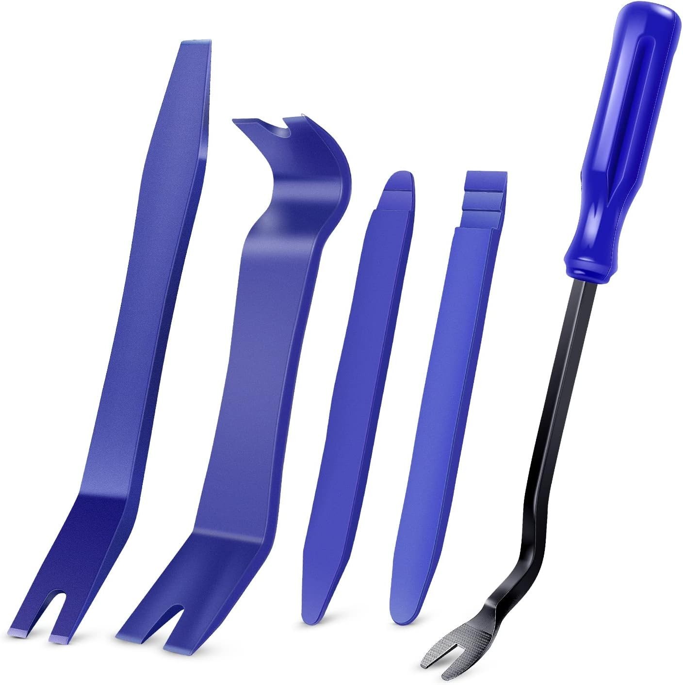 GOOACC 5PCS Auto Trim Removal Tool Kit No-Scratch Pry Tool Kit for Car Door 5PCS