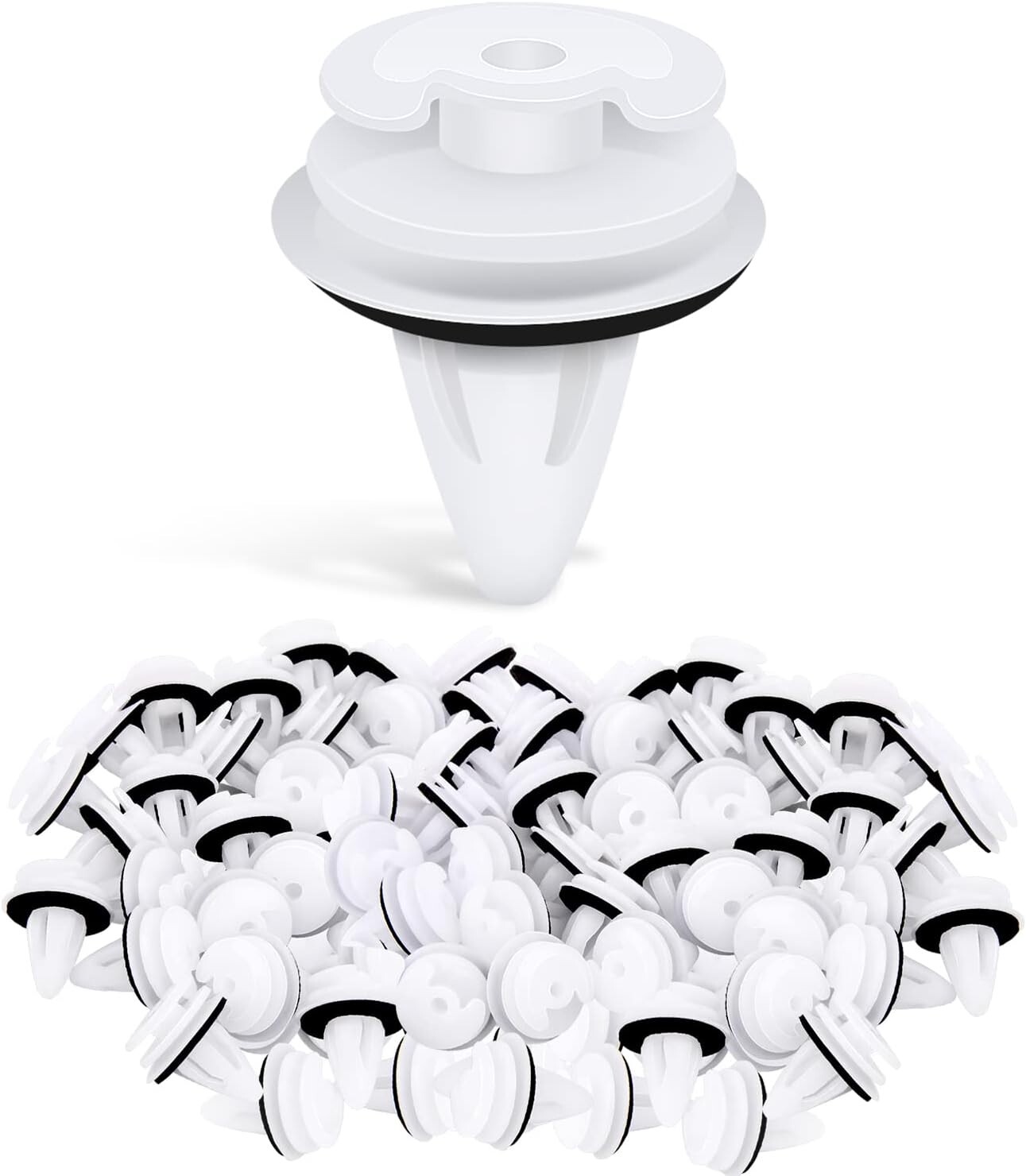 Nilight 50Pcs Door Trim Panel Retainer Clips 9mm Compatible with BMW#51411973500