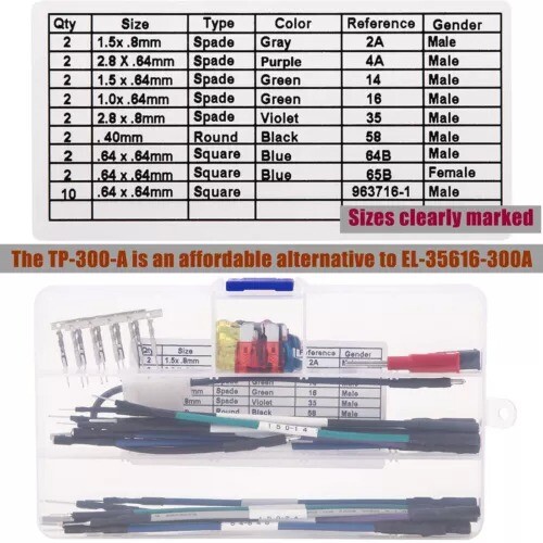 TP-300-A Terminal Test Probes Kit for GM EL-35616-300-A,J-35616-F, J-35616 kit