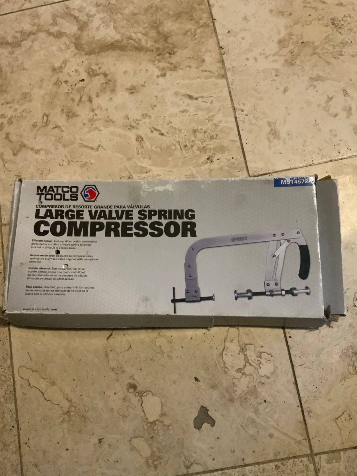 Matco Tools Large Valve Spring Compressor MST4572A