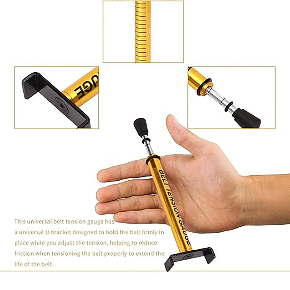 Adjustable Belt Tension Gauge Tool For Harley David/son & All Belt Drive Bikes