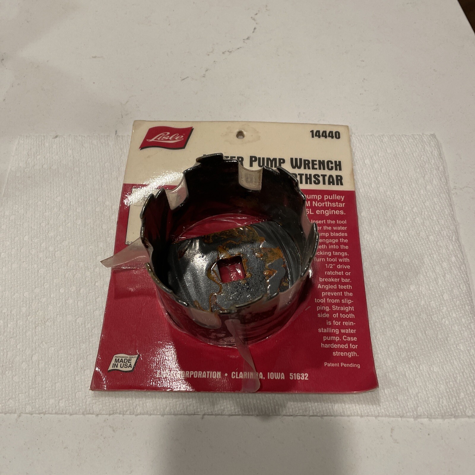 New Lisle 14440 Water Pump Wrench 1/2” Drive GM Northstar 4.0L 4.6L