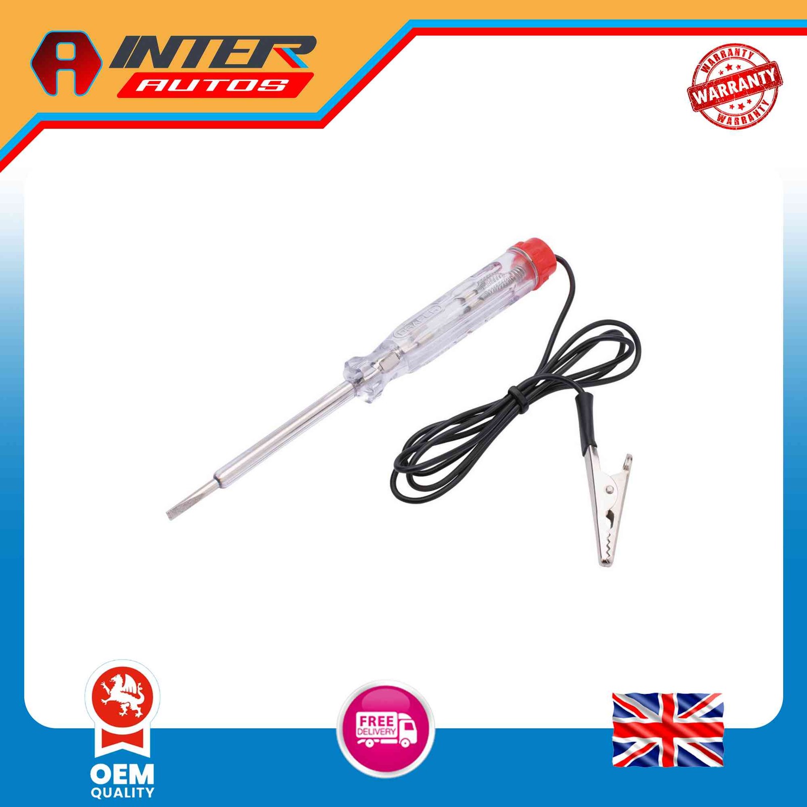 Draper 6 – 24V Automotive Circuit Tester Screwdriver 99752