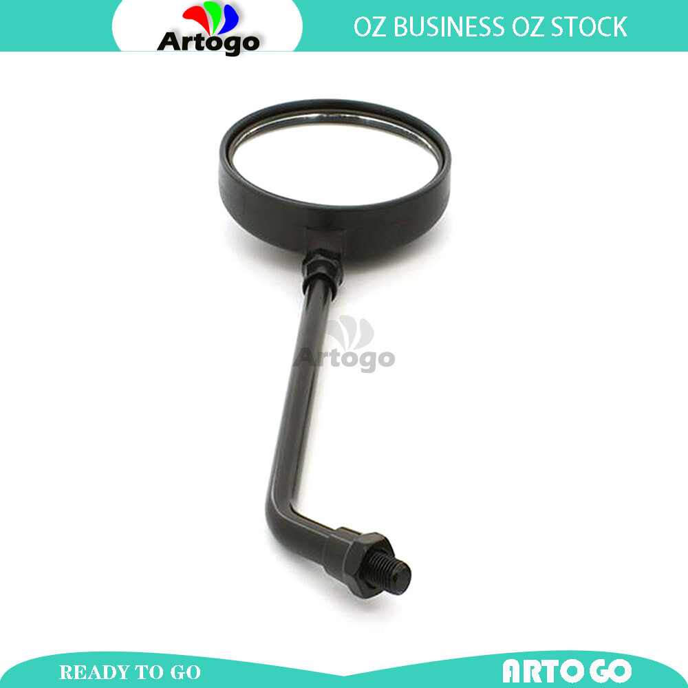 Motorcycle Left Or Right Rearview Mirror Fit Kawasaki KZ400 1974