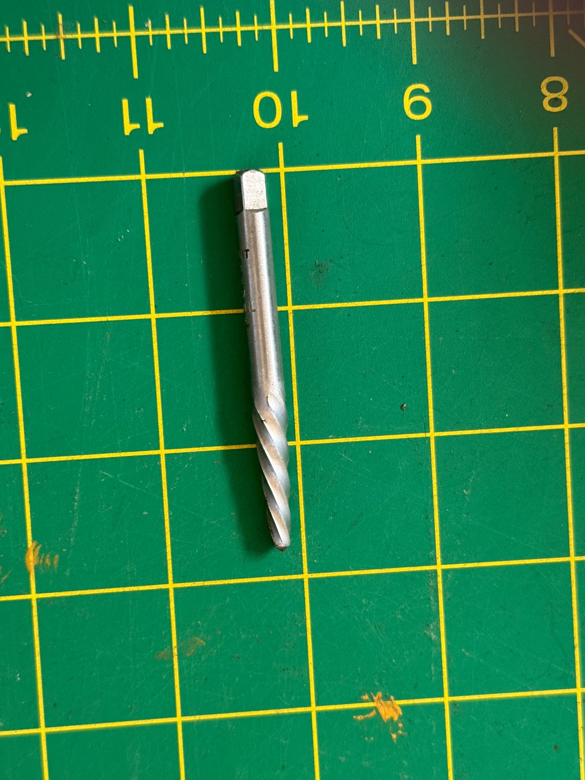 Spiral Drill Bit ~2.5in Metal Cutting Bit Single spiral drill bit