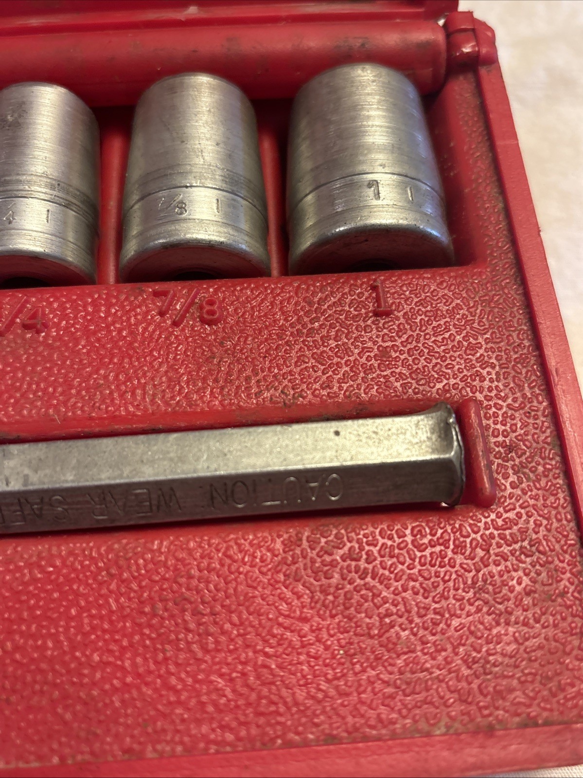 Blue-Point Tools 11pc 1/4 – 1″ Punch Set Gasket Cutter Hole w/ Case PGH8A