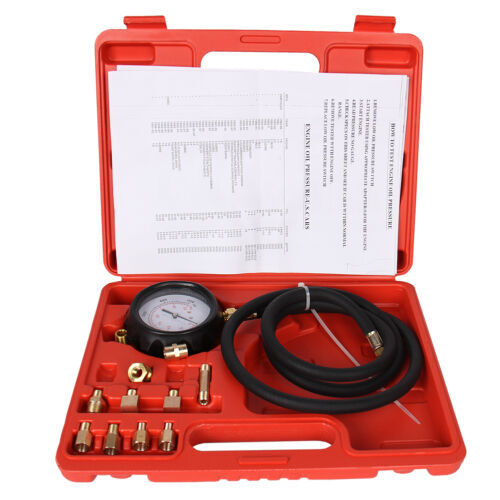Transmission/Engine Oil Pressure Test Kit Gauge Diagnostic Tester Dectector Tool