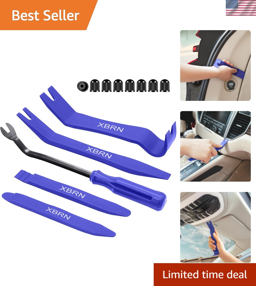 Professional 13-Piece Auto Clip Fastener & Trim Tool Set – Lightweight & Durable