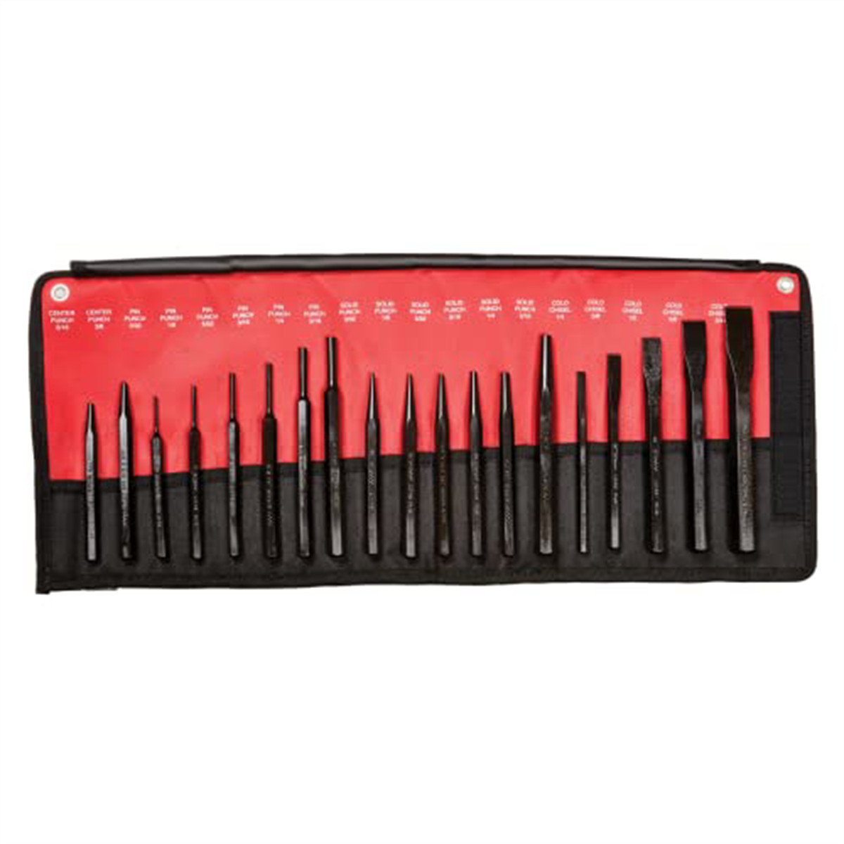 Mayhew Tools 61019 Punch & Chisel 19-Piece Set