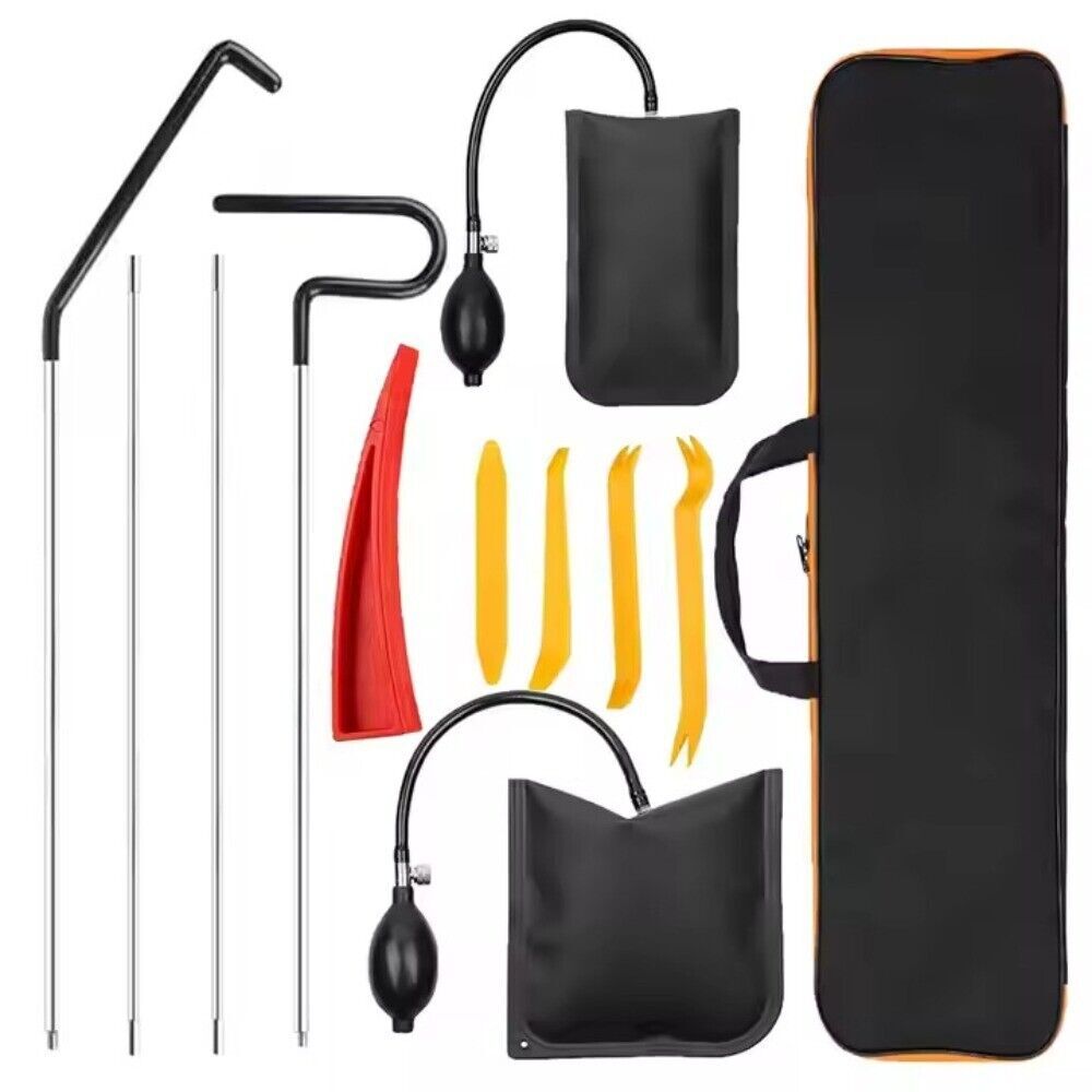 12Pcs Emergency Auto Car Window Door Open Unlock Audio Repair Universal Tool US