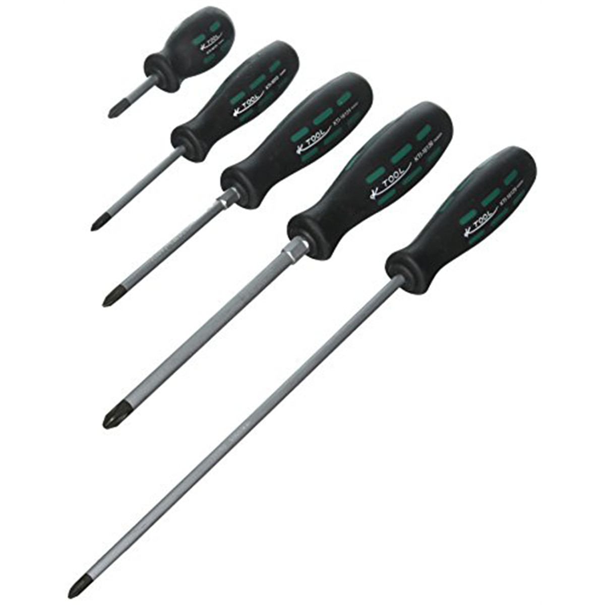 K-Tool 16002 5-pc Ultimate Professional Quality Phillips Screwdriver Set