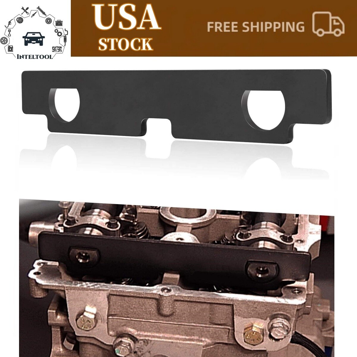 For GM IN-LINE 6 CYL Camshaft Holding Tool Cam Holder Retaining Tool Kit J-44221