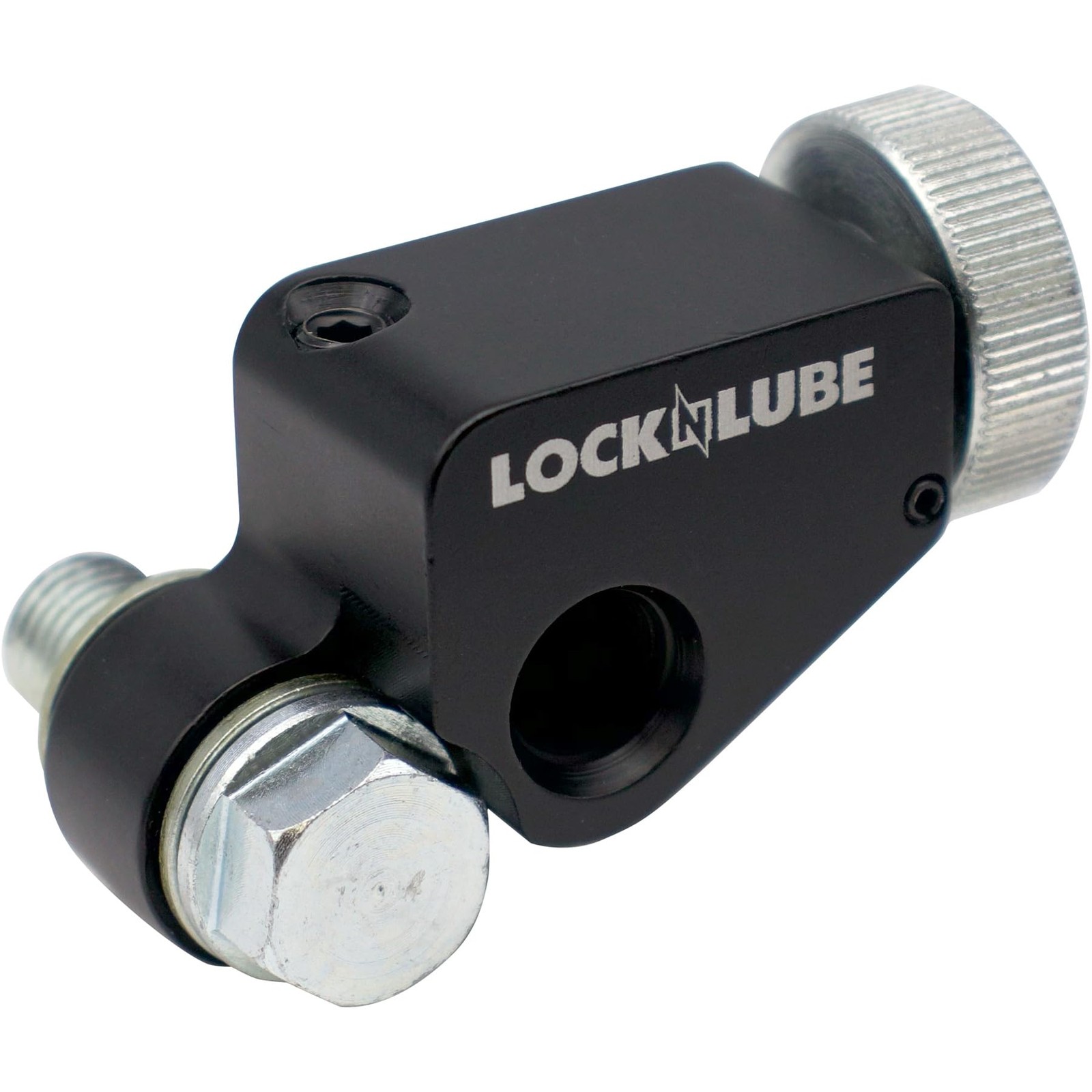 LockNLube Pressure Return Valve for Use Compatible with Milwaukee M18, black