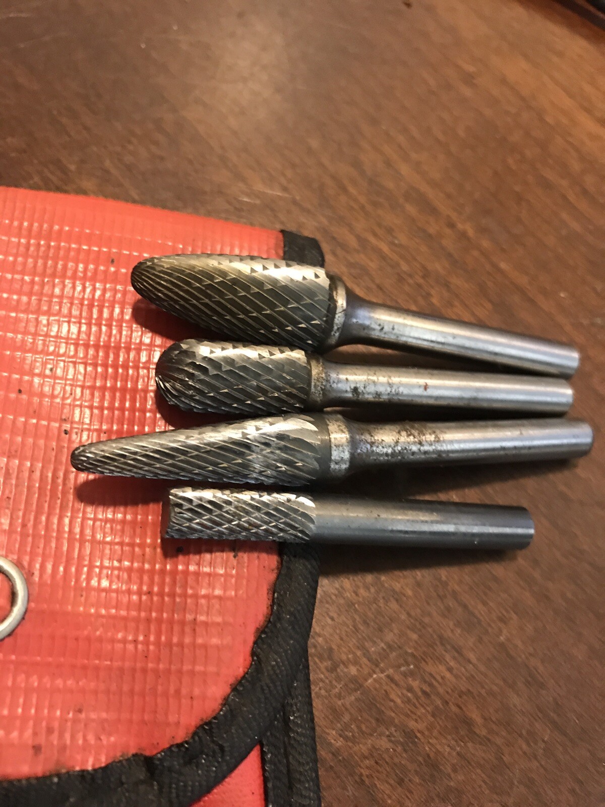 Mac Tools USA Deburring Bit Rotary Tip Edge Carbide Mechanic Metal Burr Set CB4S