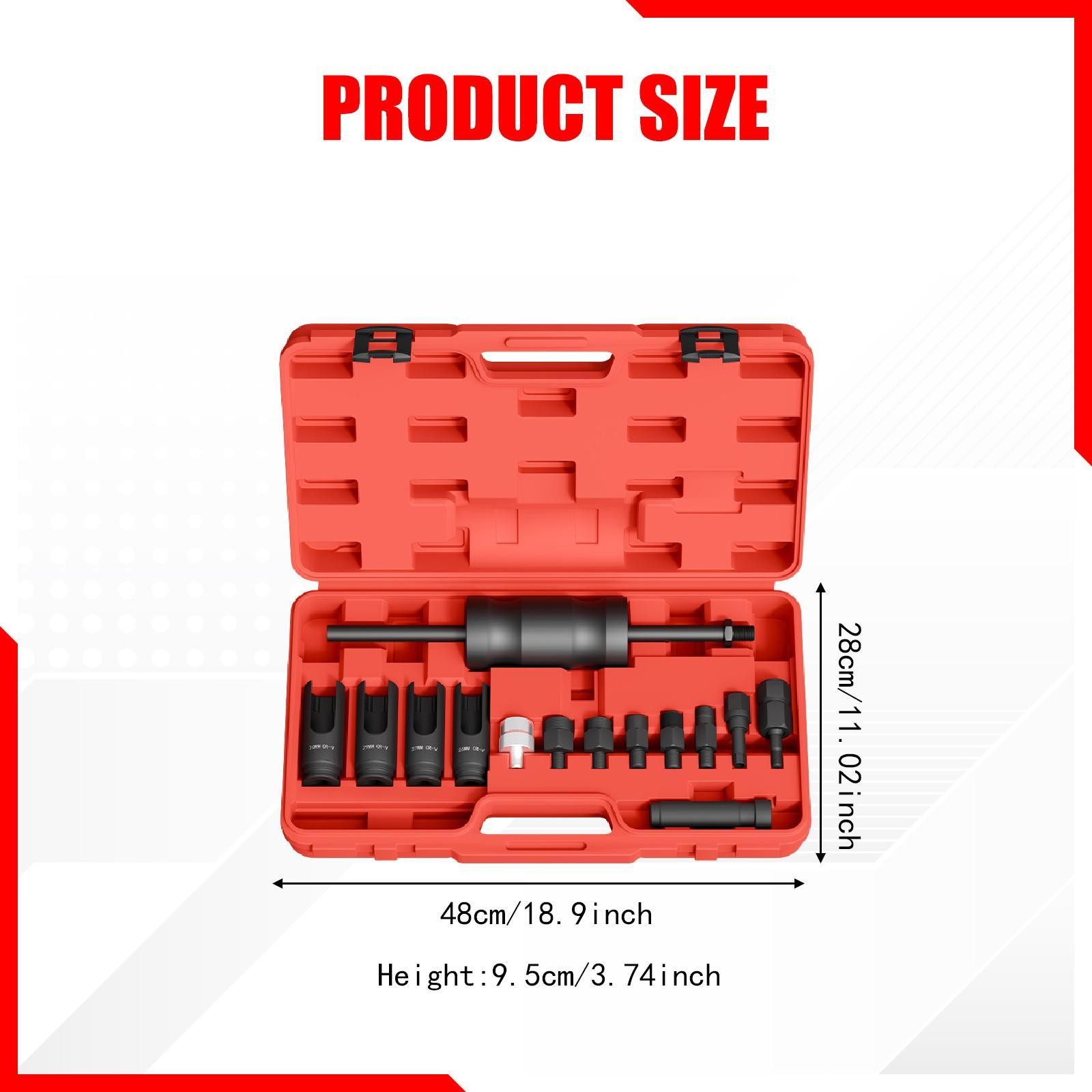 Injector Puller Tool Kit Injector Remover Extractor Professional