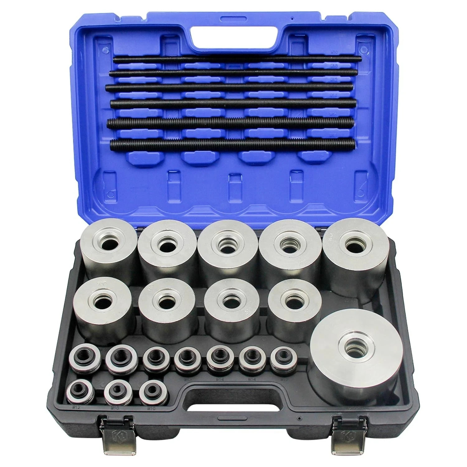 29PCS Universal Press & Pull Sleeve Kit Bush Bearing Removal Insertion Tool Kit
