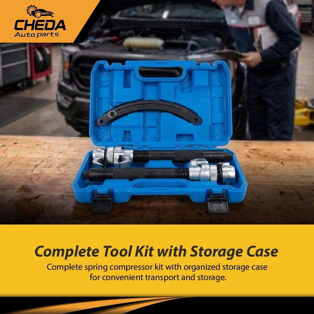 Heavy Duty Coil Strut Spring Compressor Remover Installer Suspension Auto Tool
