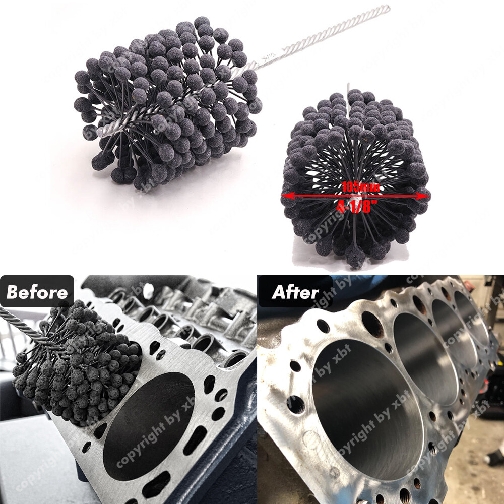 4″-4.125″ (100 to 105mm) Engine Cylinder Hone Polish Brush Ball Tool 240 Grit