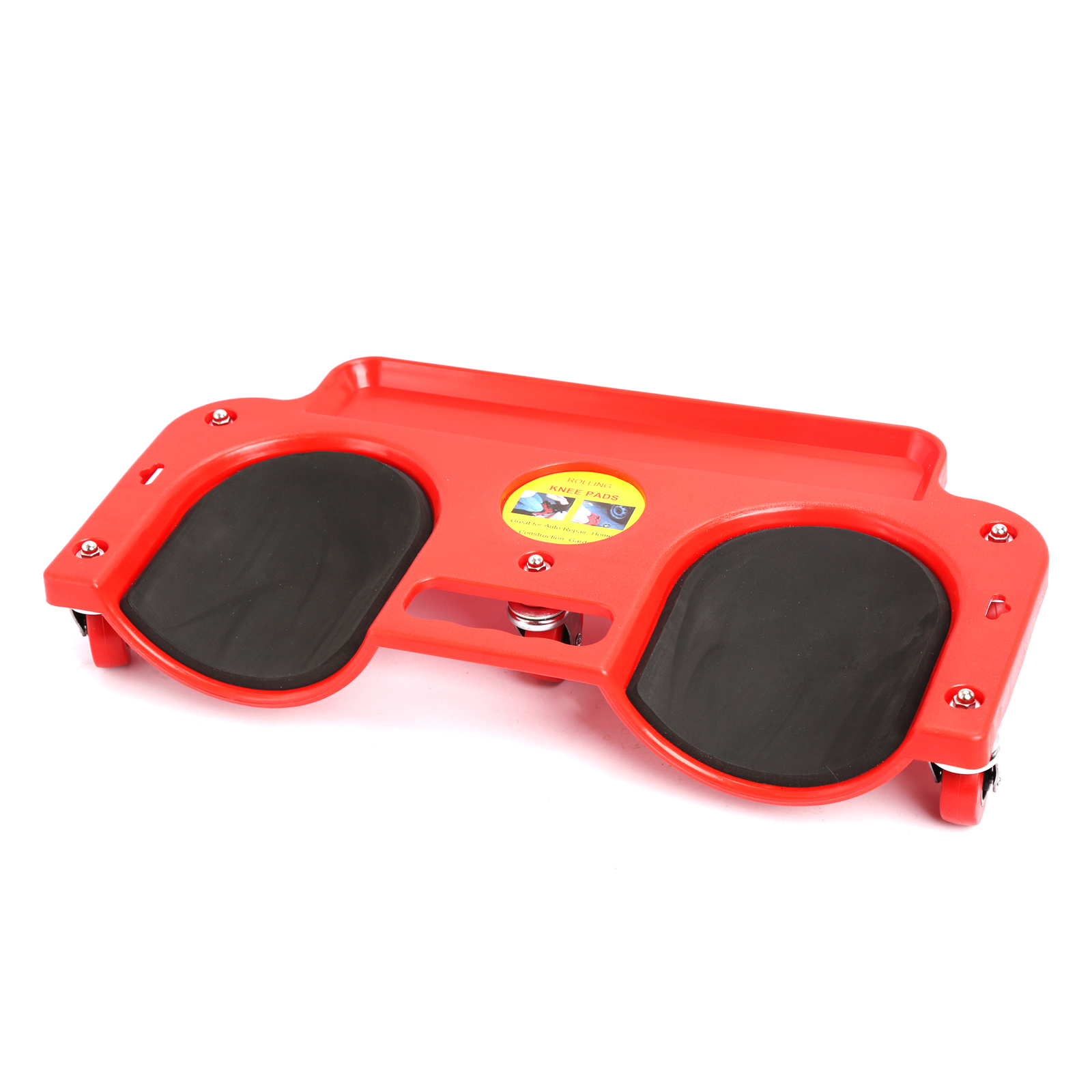Rolling Knee Tray Holder Cushion Pad Magnetic Part 5 Swivel Castor ABS Plastic