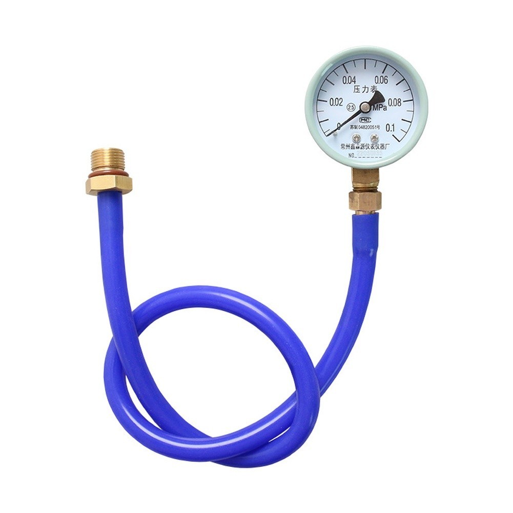Automotive Exhaust System Back Pressure Gauge with 60 Centimeter Flexible Hose