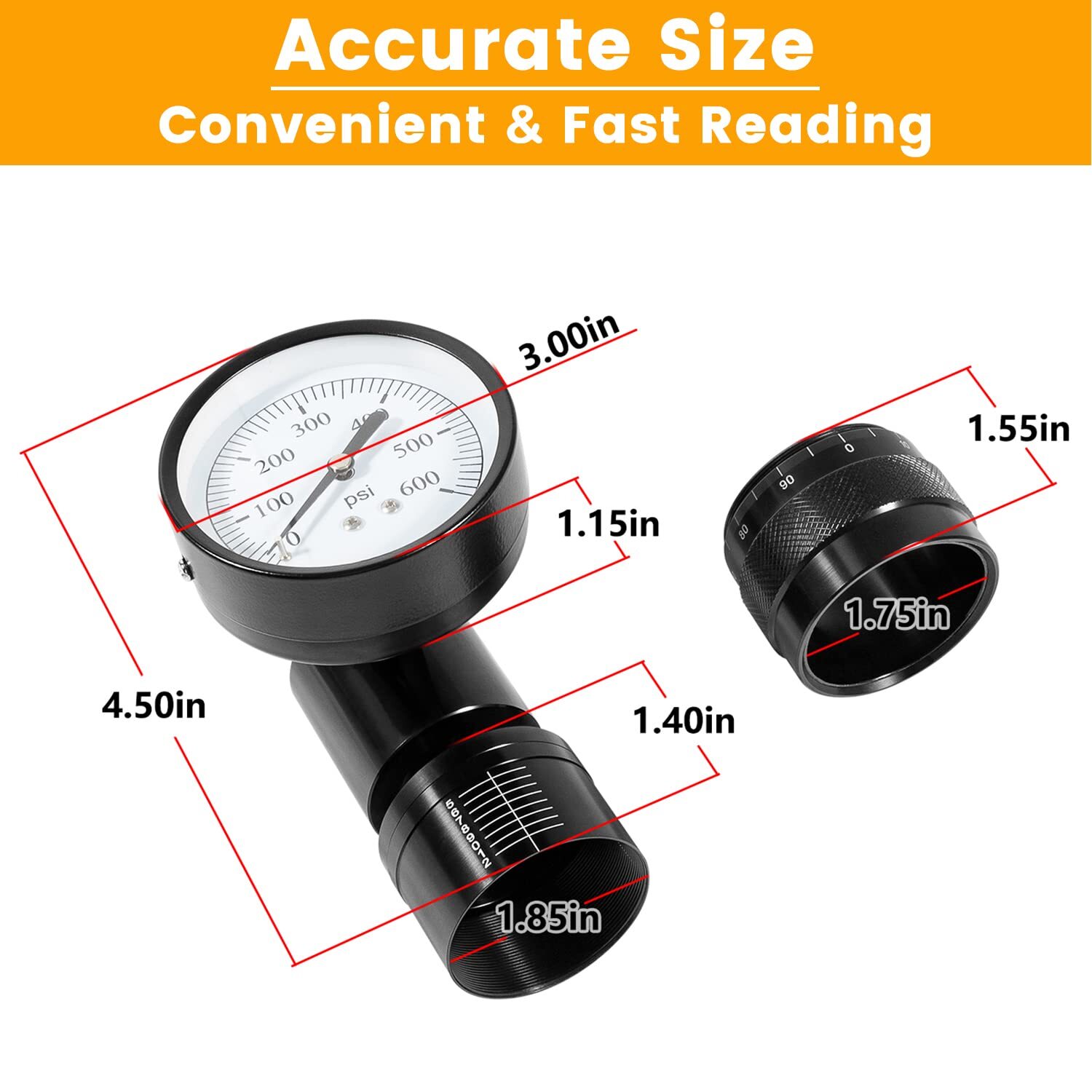 66841 Valve Spring Tester Measuring Gauge with Height Micrometer for Vise Arbor