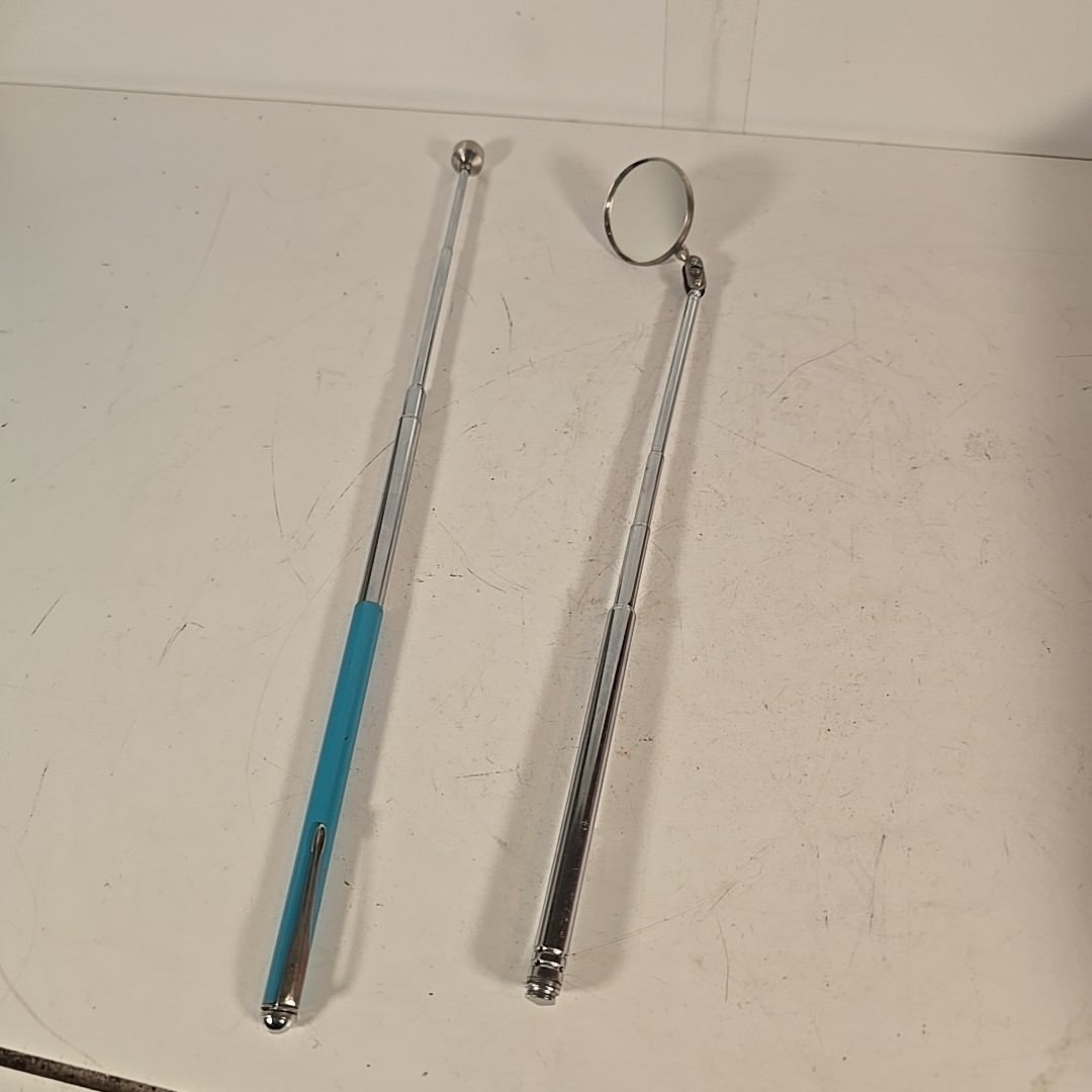 Telescoping Magnetic Pick-Up and 1-1/2″ Inspection Mirror
