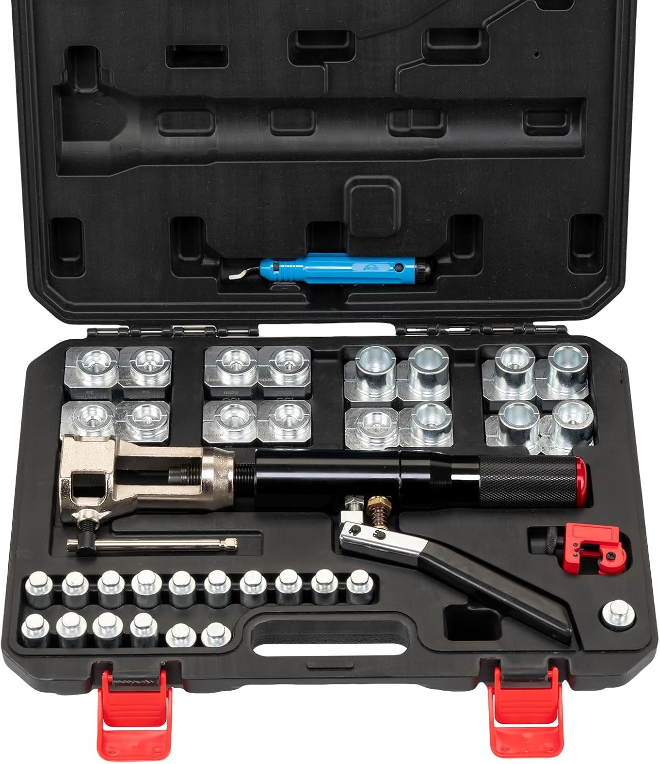 Hydraulic Flaring Tool Kit Double Flaring Tool 45° for 3/16″ to 1/2″ Tube