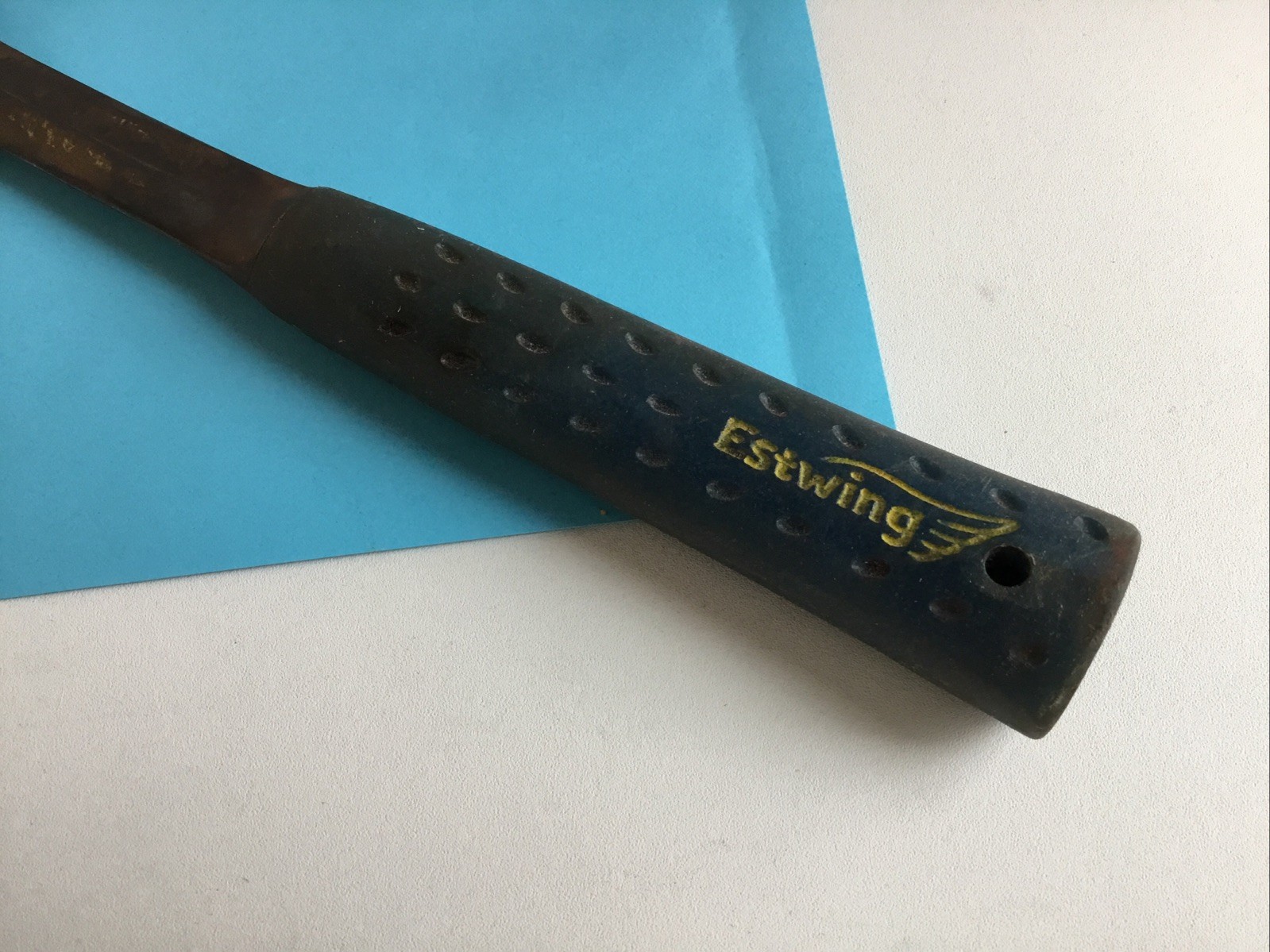 Estwing E3-WC USA Geo Rock Pick Hammer / Welder Slag Chipper Pick Ever grip EUC