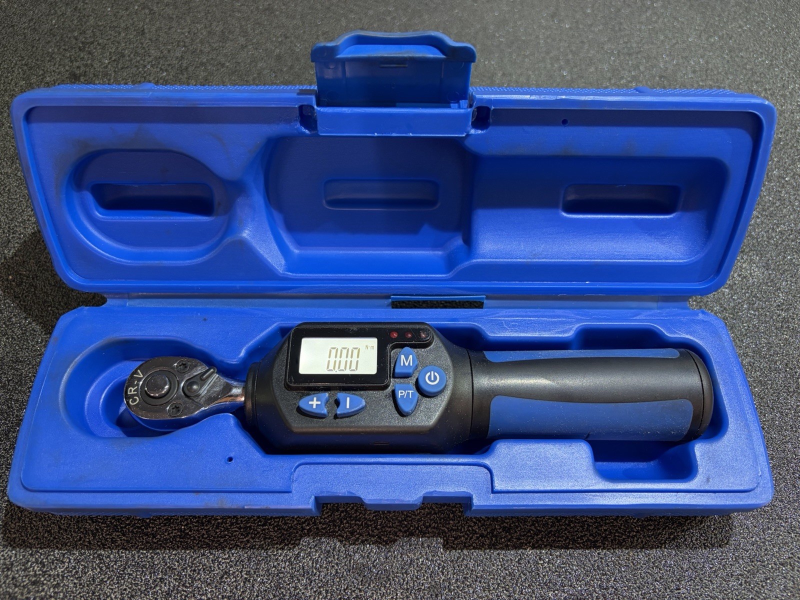 LASER 6207 1/4″ Drive Digital Torque Ratchet 6-30Nm Professional Steel Kit