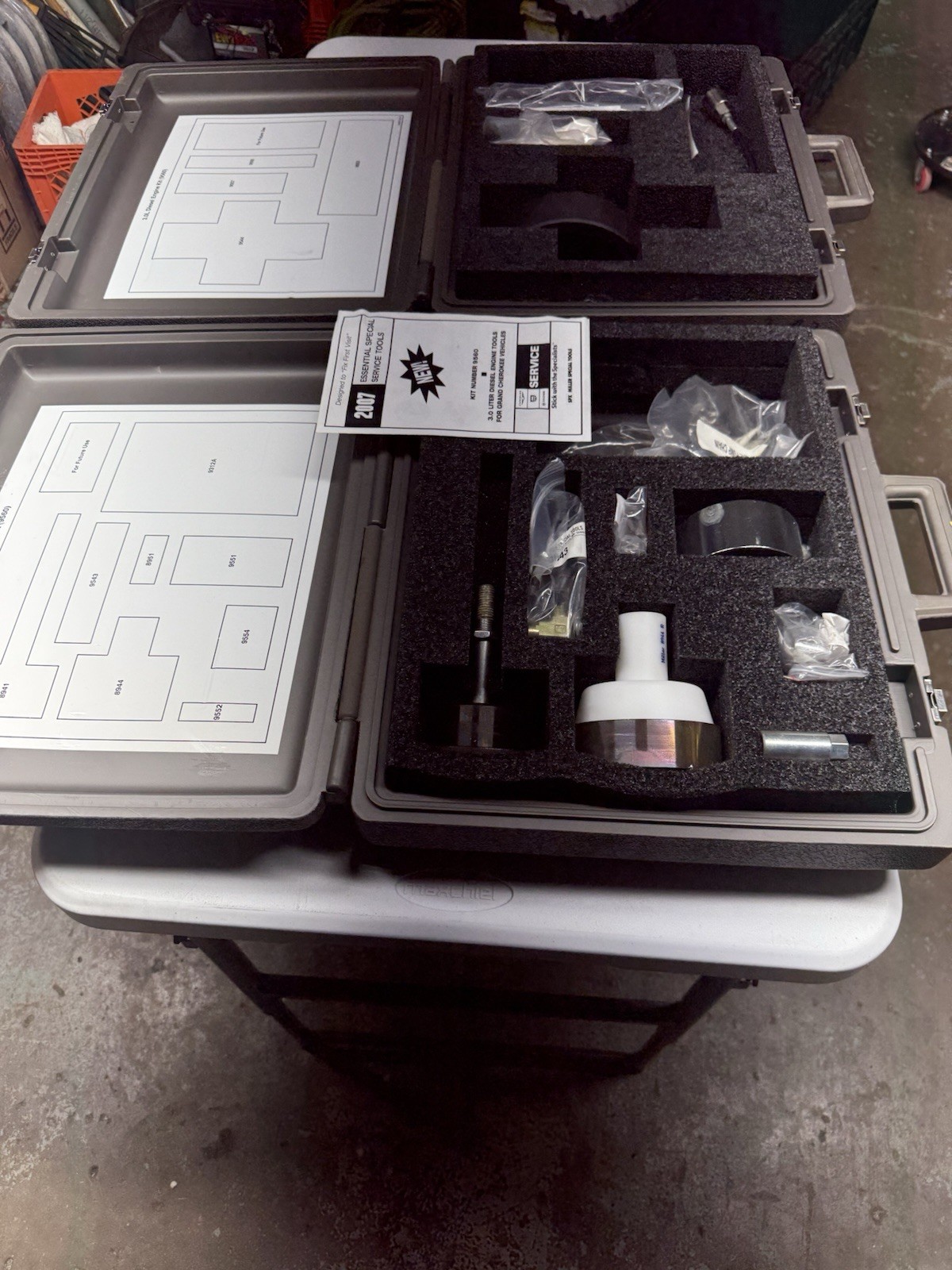 Miller Special Tool 9560, Box 1 & 2 Mopar 3.0L Diesel Engine Kit