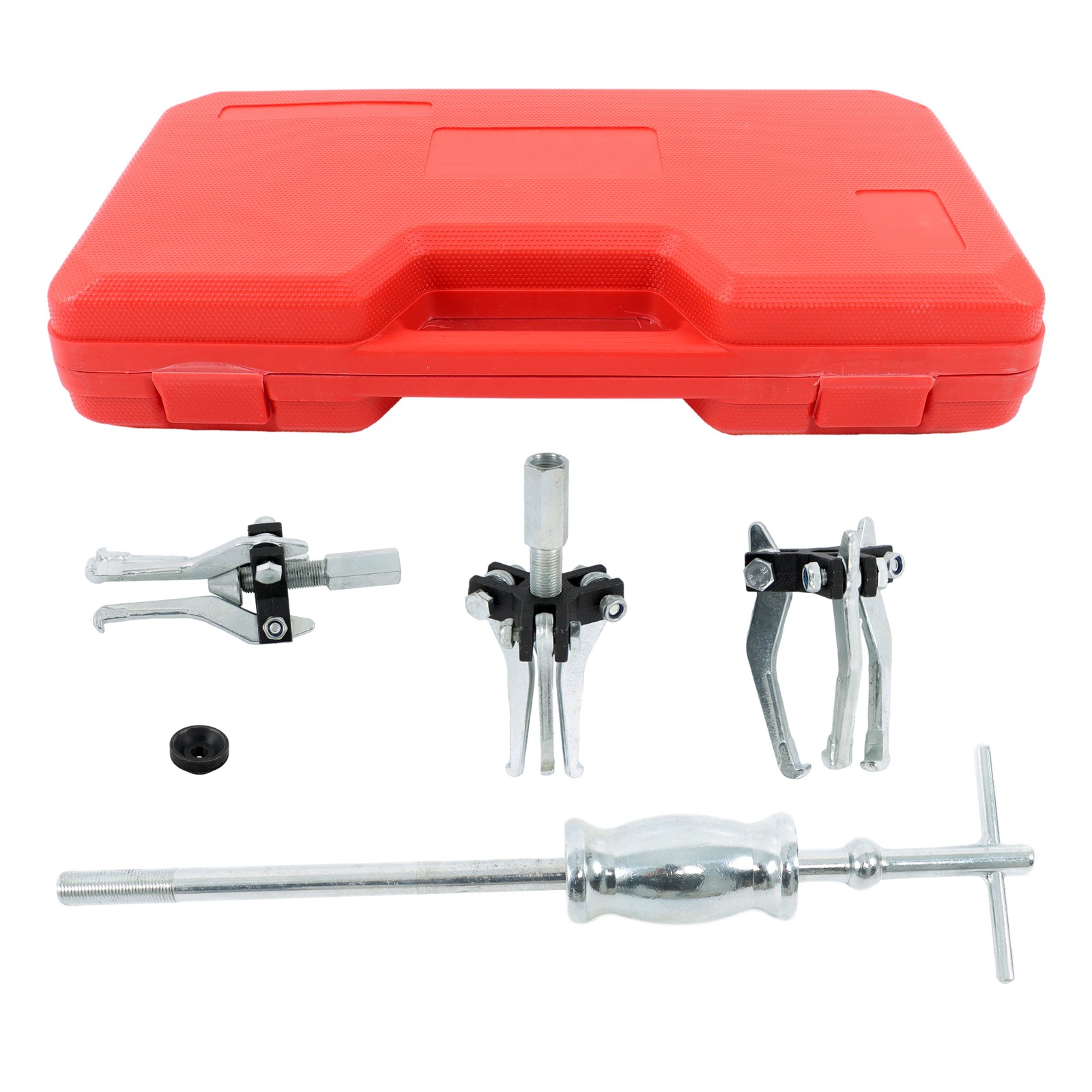 3 Jaw Gear bearing Slide Hammer Puller Kit Internal External Puller Tool Set 5Pc