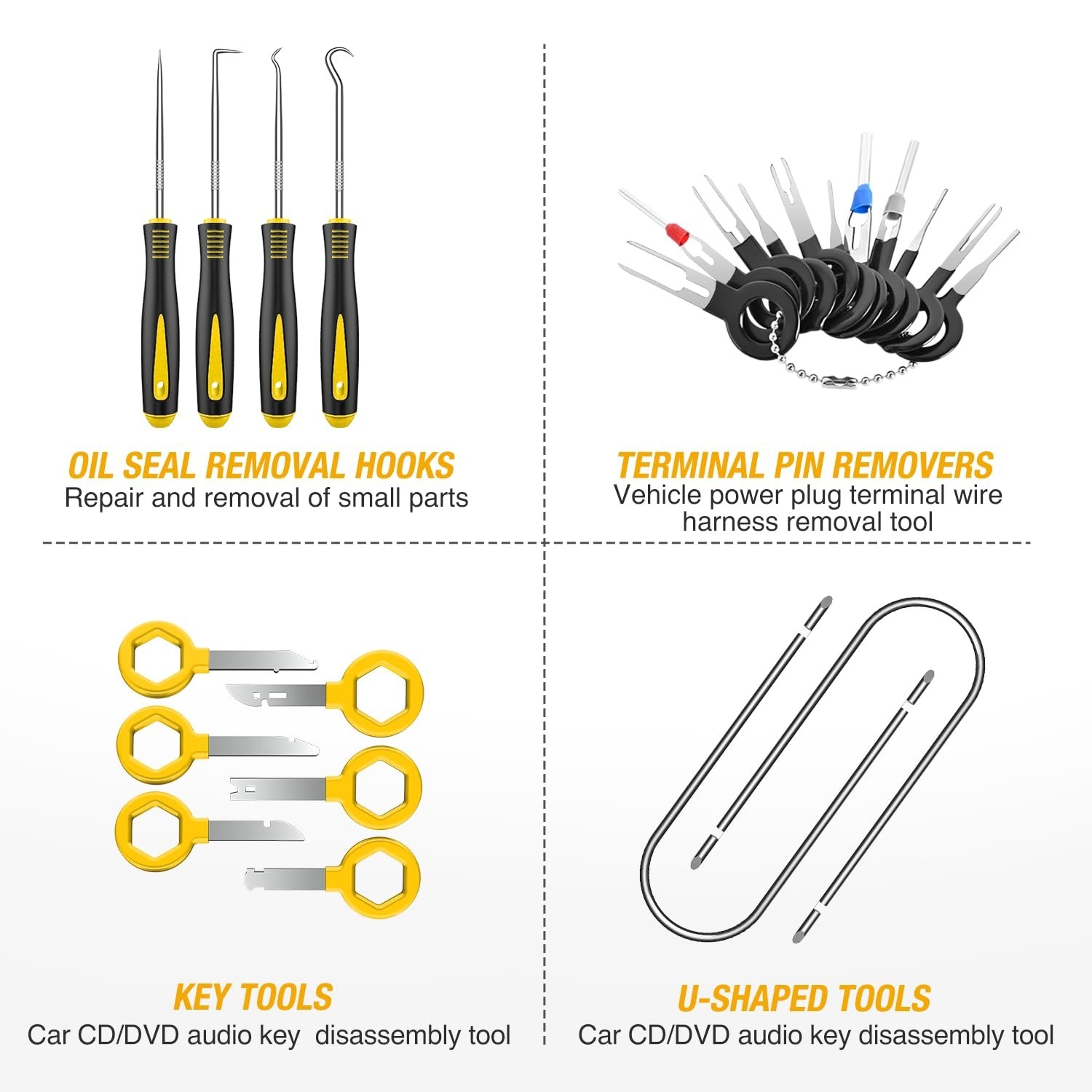 Automotive Upholstery Repair Tool Set – 200Pcs Clips