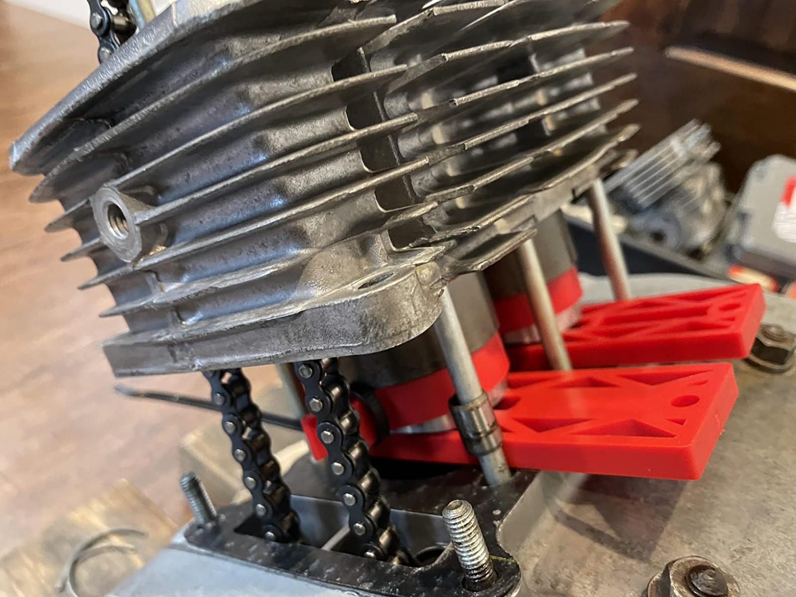 Versatile Piston Ring Compressor Kit – Three Sizes for 40-60mm & Portable Design