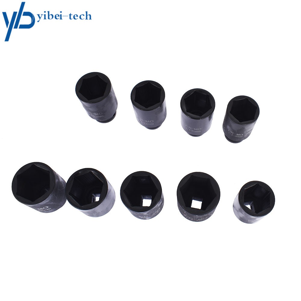Deep Impact Socket Tool 1/2″ Drive Metric Axle Hub Nut Sockets Set (29-38mm) 9PC