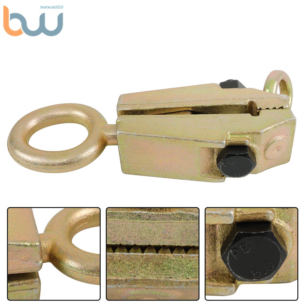 2 Way Frame Back 5 Ton Self-tightening Grip Auto Body Repair Pull Clamp
