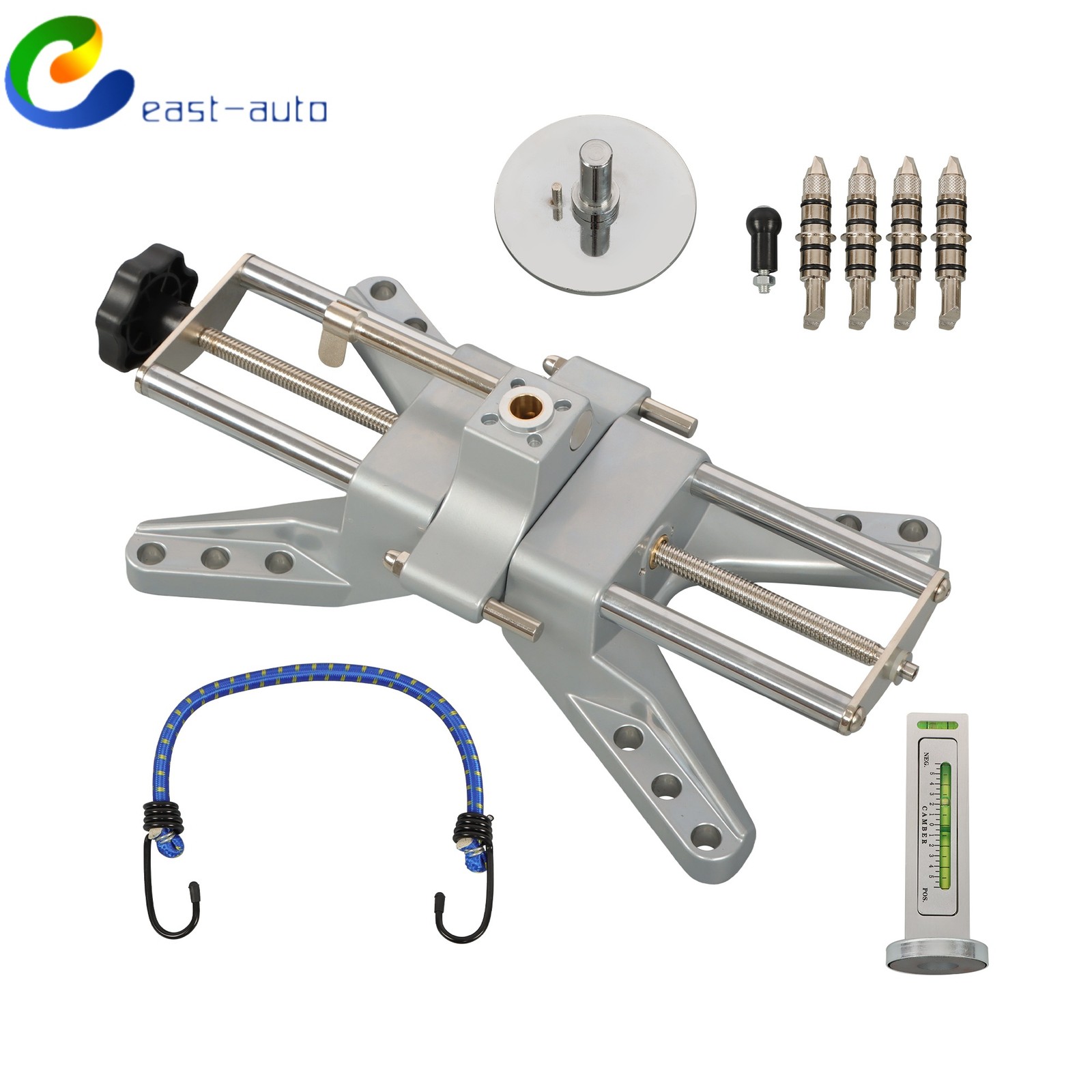 Alignment Tool & Magnetic Camber Gauge and Adapter for 11-25″ Rims Camber Repair