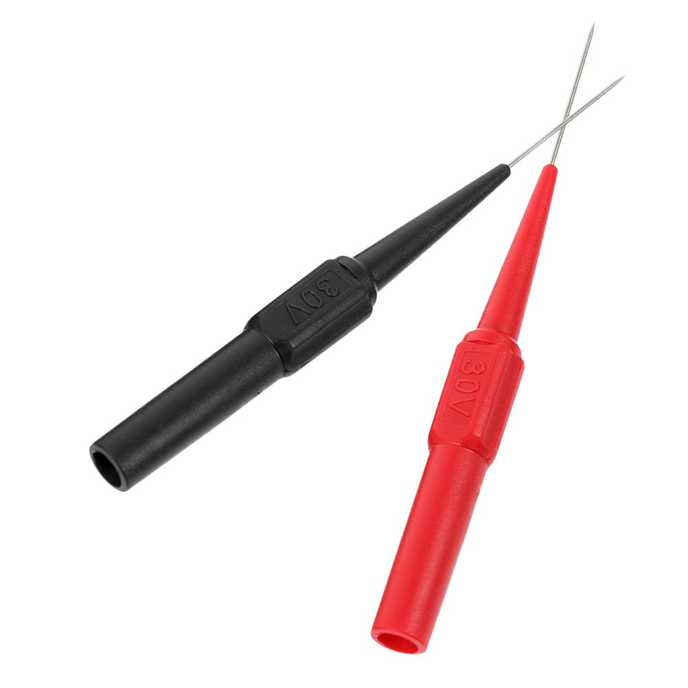 2 Pcs Automotive Test Light Multimeter Accessories Back Probe Pins