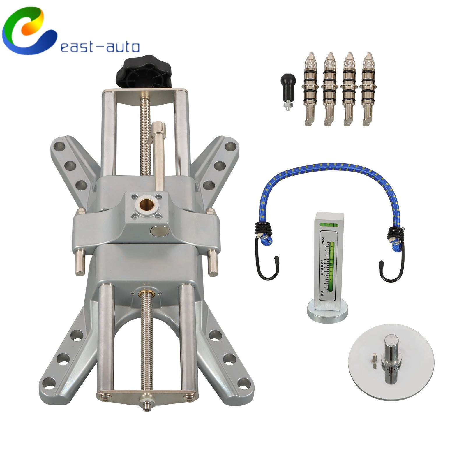 Alignment Tool & Magnetic Camber Gauge and Adapter for 11-25″ Rims Camber Repair
