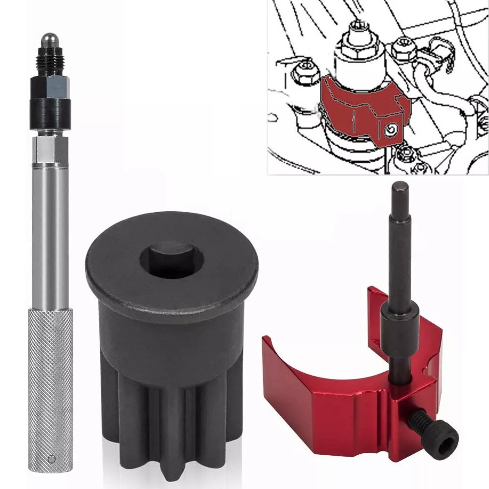 Timing Pin Injector Height Tool Barring Socket Steel Set 9S-9082 for Cat C-13 US