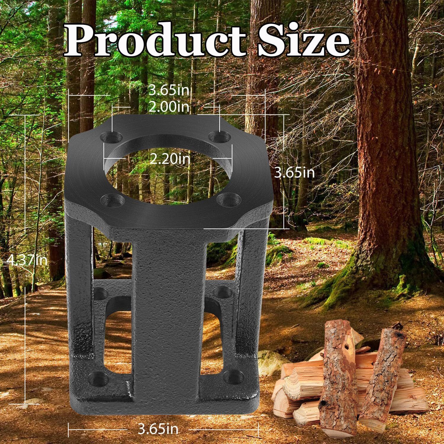 Log Splitter Hydraulic Pump Mount Replacement Brackets for 5-7 Hp Engines