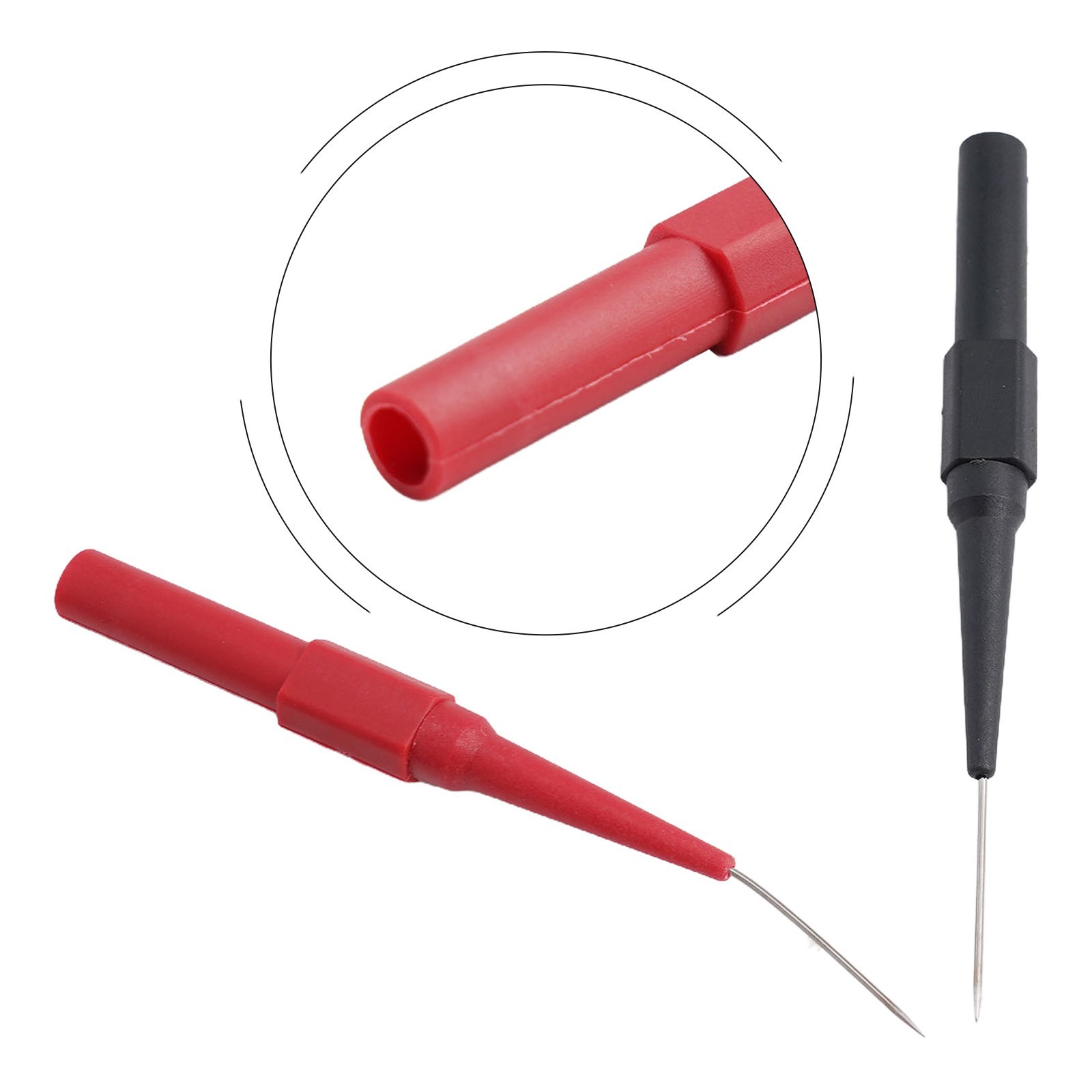 Reliable Back Piercing Needle Tip Probes for Construction Site Testing