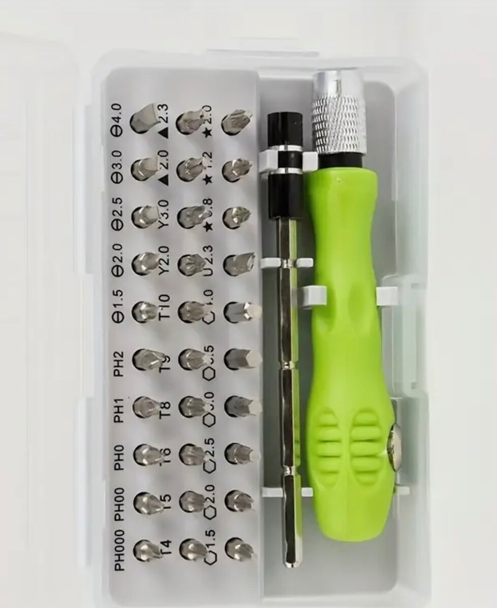 32-In-1 Pro precision Small Screwdriver Set. Great for electronics & more