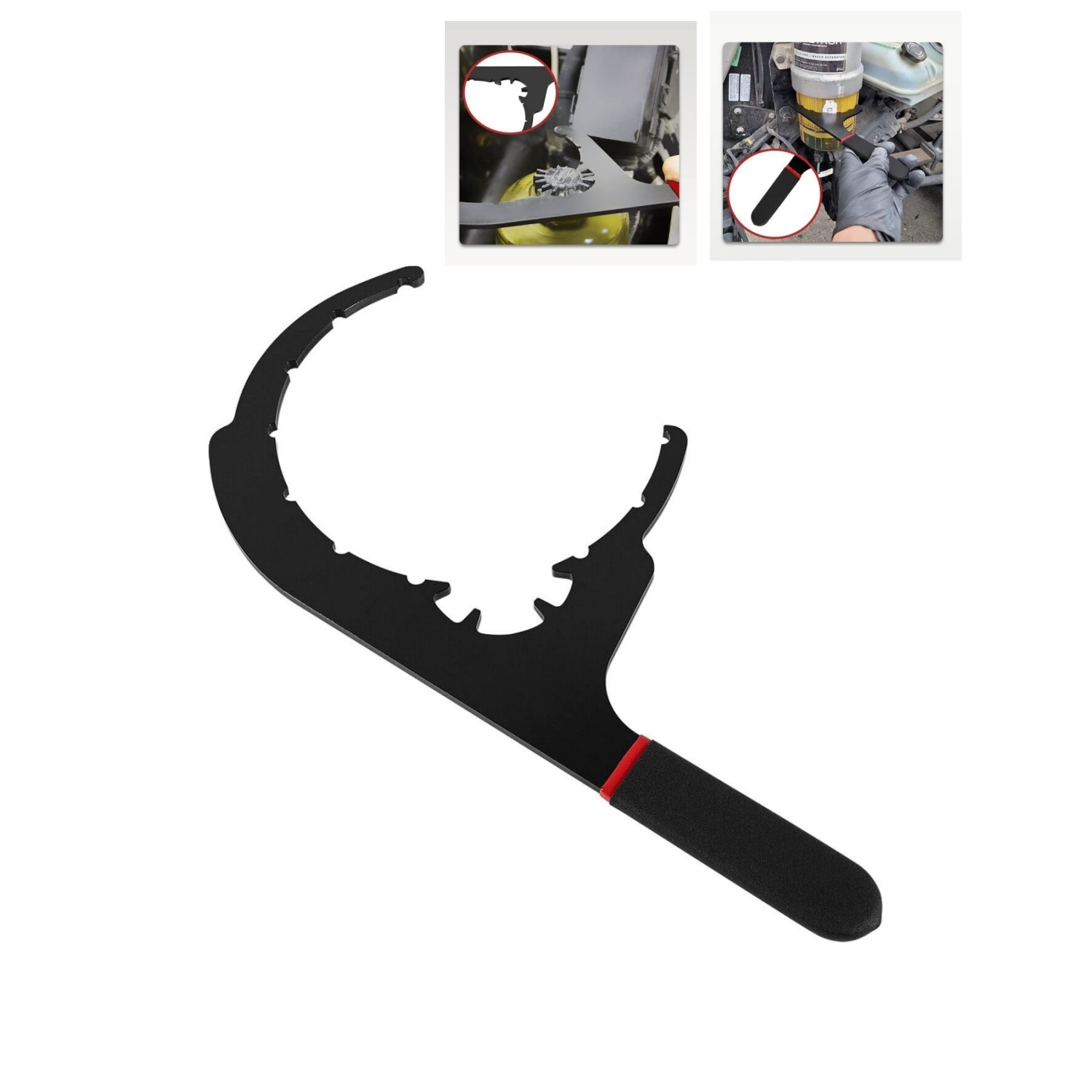 for 6″ 61110 Diesel Fuel Filter Wrench Oil Filter Dismount Tool Kenworth