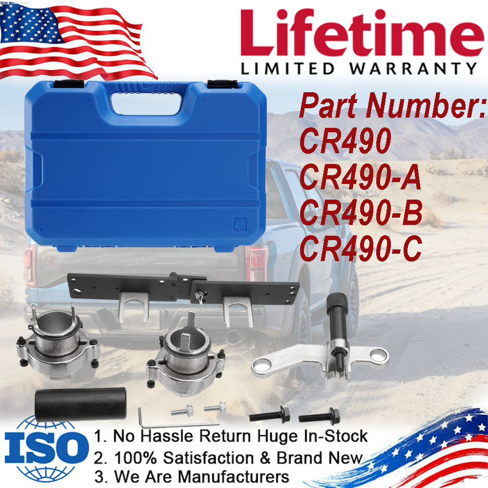 Engine Timing Aligning Locking Pulley Holding Tool Kit CR490-A For GM Chevy