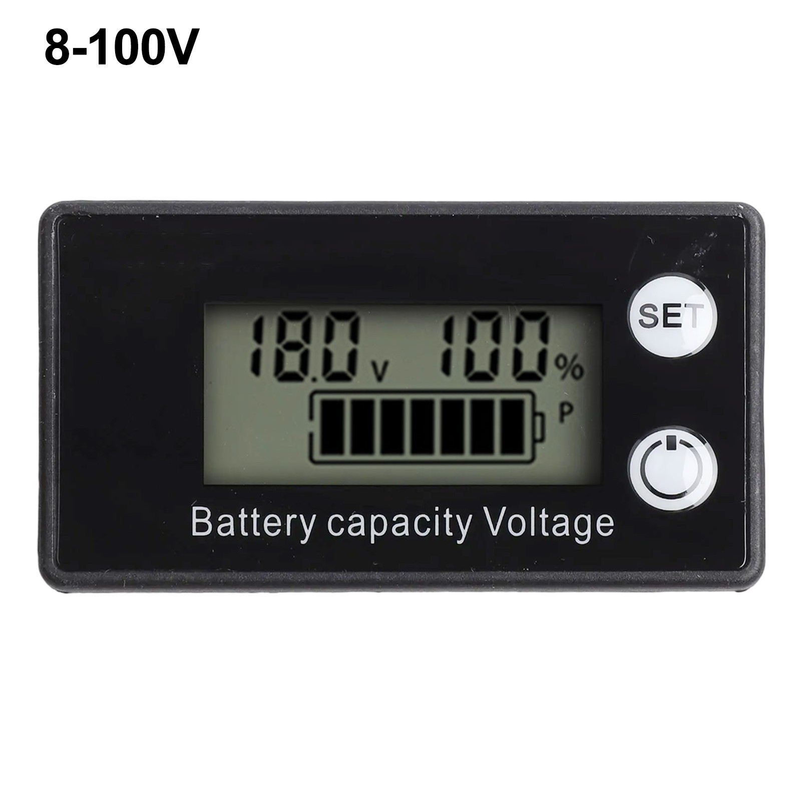 Battery Voltage Indicator Meter for 12V 24V 36V Iron Phosphate