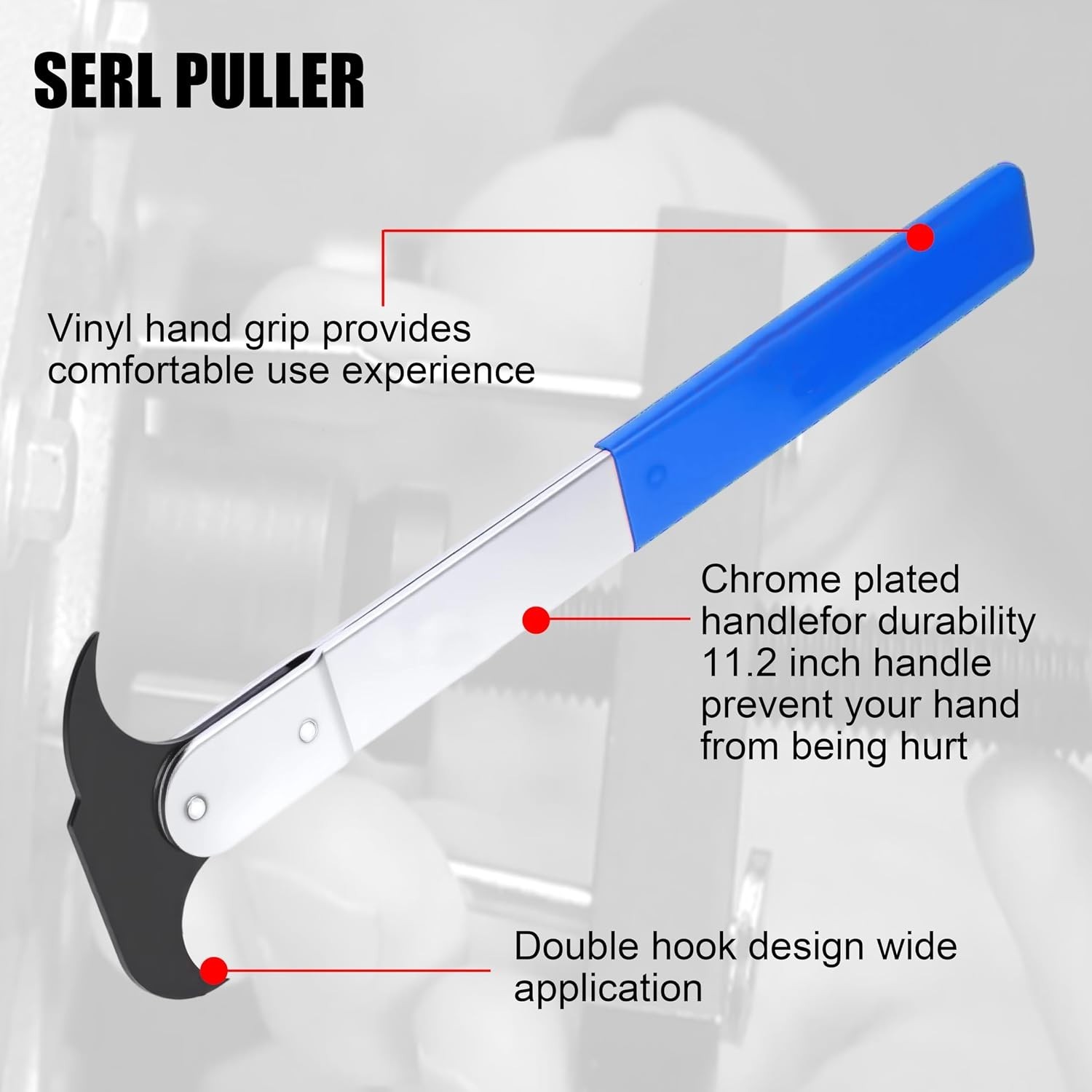 Camshaft Seal Puller with Interchangeable Mandrels