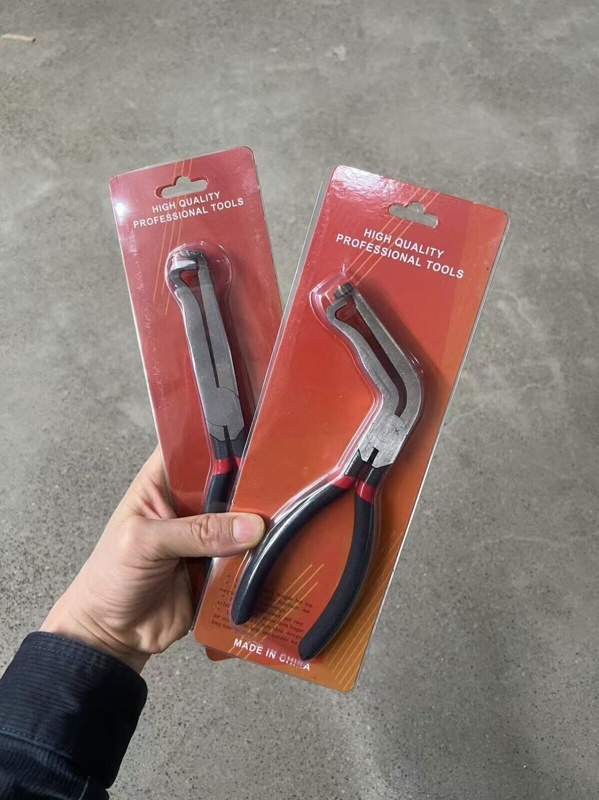 2PCS For Lisle 37960+37980 Electrical Disconnect Pliers Rubber non-slip sleeve