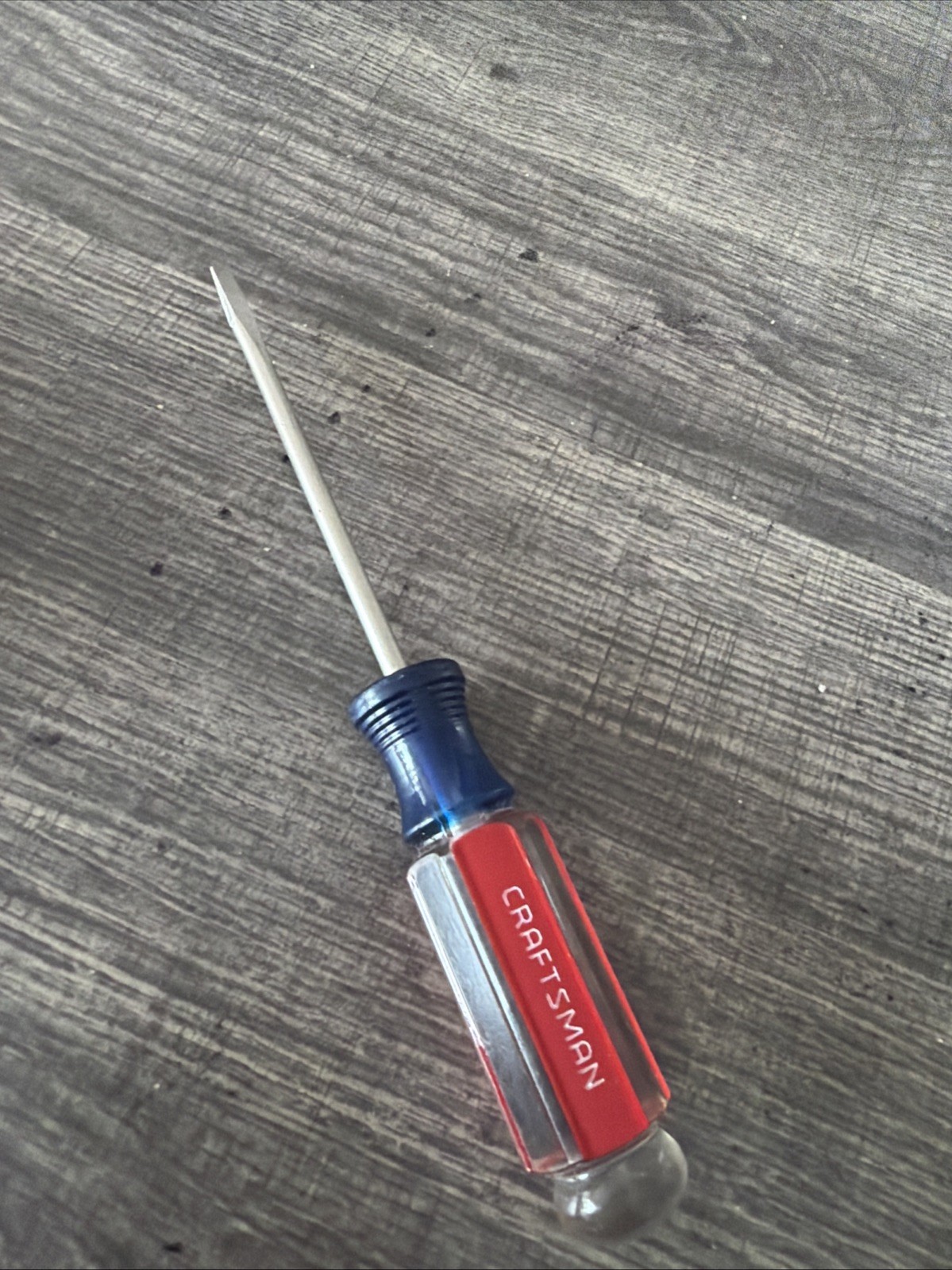 RARE SEARS Craftsman Cabinet Tip 3/16″ Flat Tip Screwdriver 41247 USA Nos