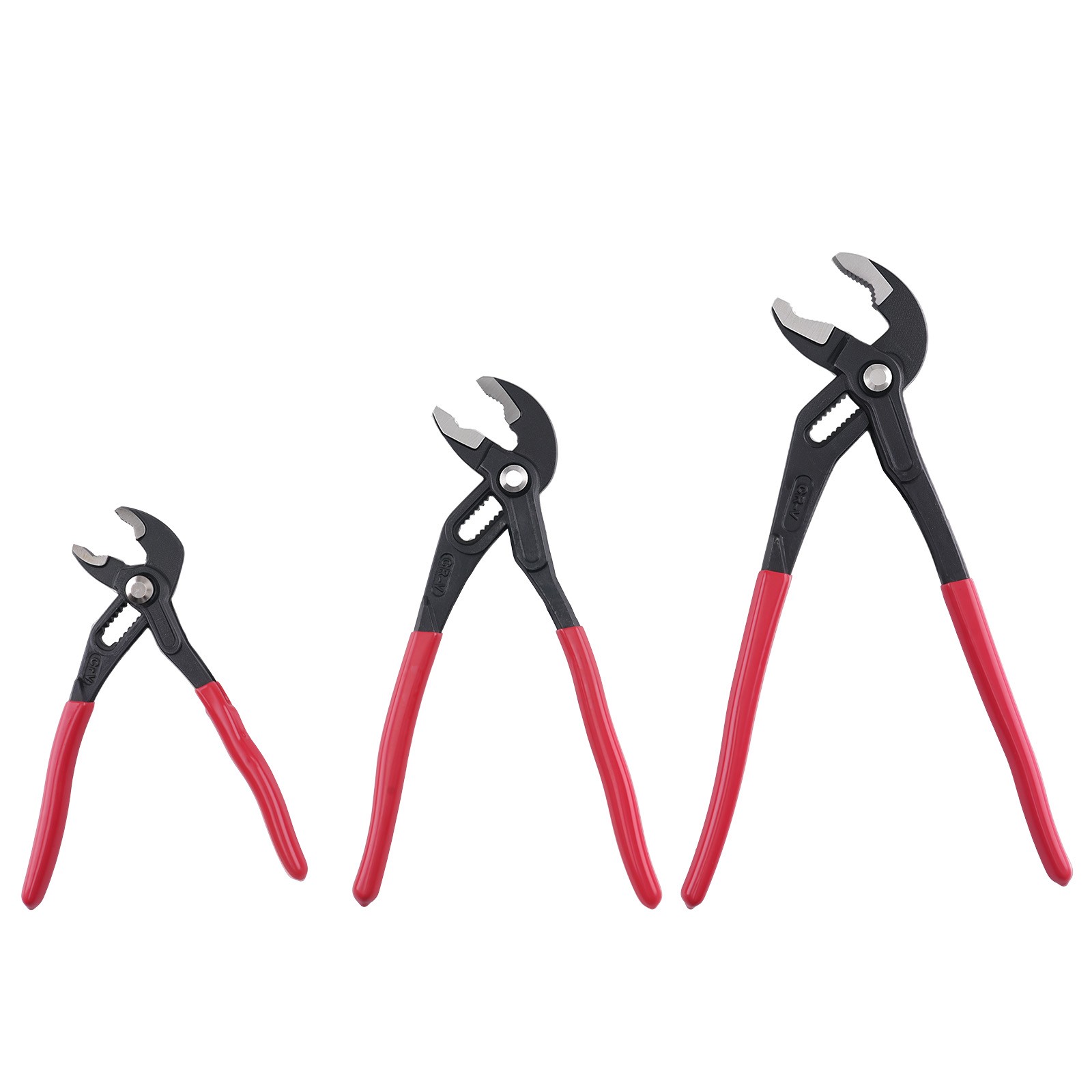 Self-Locking Water Pump Pliers 7″ 10″ 12″ 3pcs Carbon Steel Non-Slip Tool
